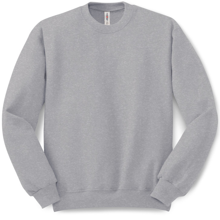 Plain grey 2025 crew neck sweatshirt